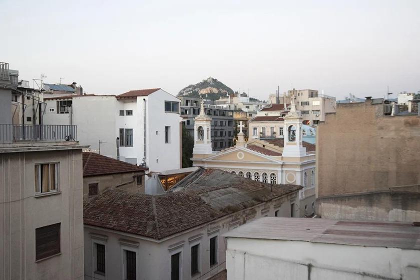 شقة Artist'S Lovely Nest Under The Shadow Of The Parthenon أثينا المظهر الخارجي الصورة